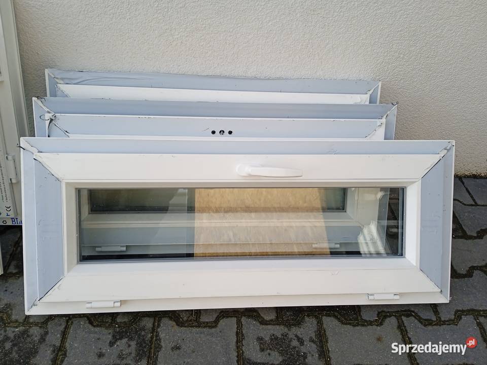 okno 90x40 białe PCV Bydgoszcz sprzedam