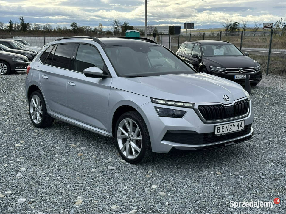 koda Kamiq 10 TSI 110 2022 Style panorama ledy Wojkowice