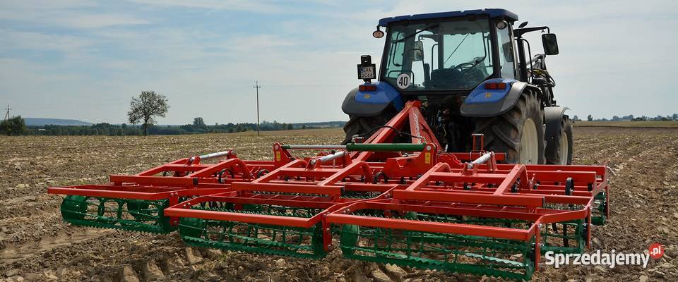 Agregat uprawowy AgroMasz hydraulicznie składany Agromasz Biłgoraj