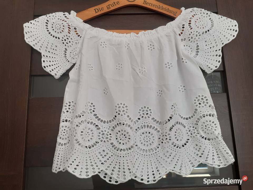 bluzka bawełniana stradivarius s M biała pomorskie Gdańsk