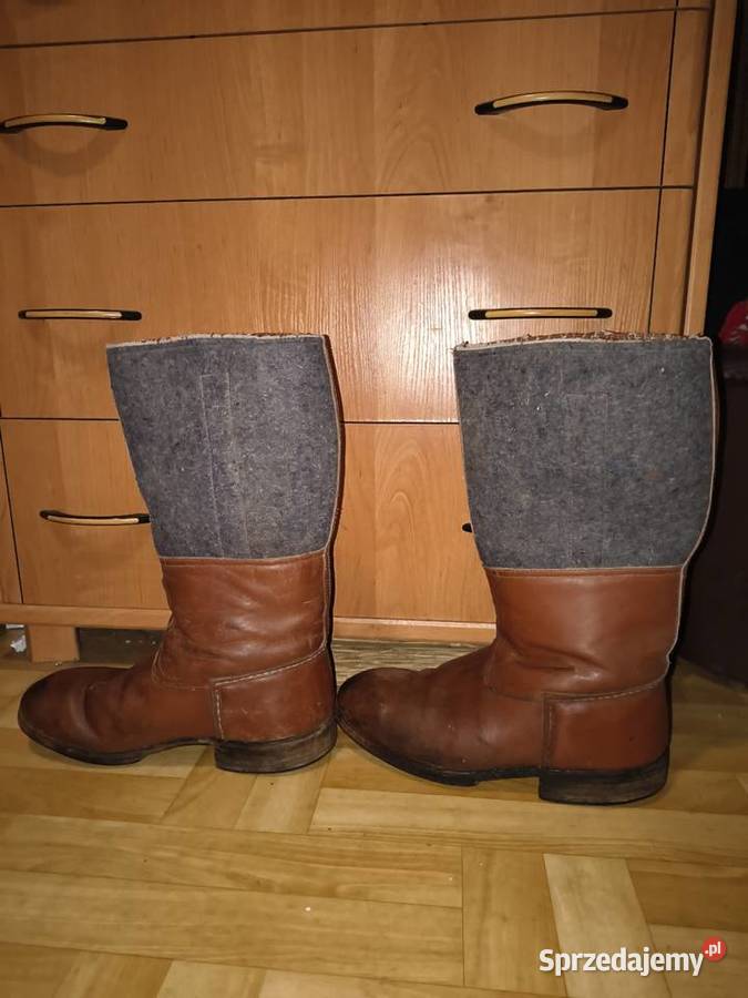 Wojskowe buty Wehrmachtu podlaskie Suwałki