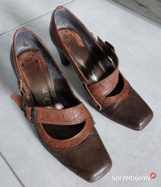 Buty skóra Vero Gomma Mariaż Super stan Obuwie Rzeszów sprzedam