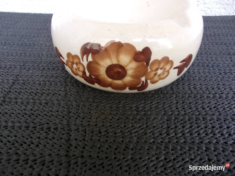 Kolekcja ceramicznych popielniczek Hand Painted Warszawa