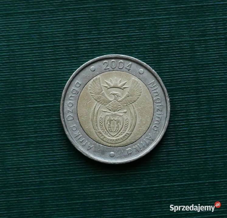 Afryka Południowa 5 randów 2004r