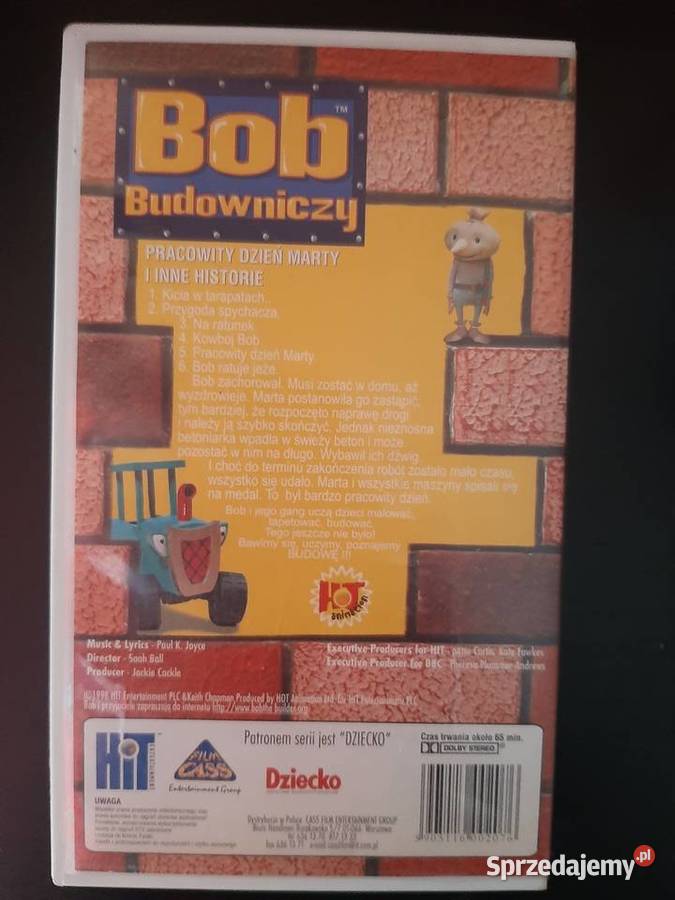 Bob Budowniczy Pracowity Dzień Marty i Inne Inowrocław sprzedam