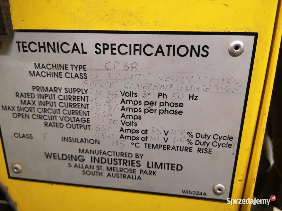 MIGMAG WIA CDT 450 SYNCHRO PULSE Lubicz