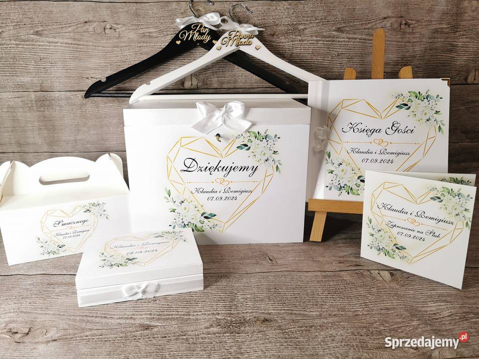 Zaproszenia ślubne dodatki na ślub wesele Poznań
