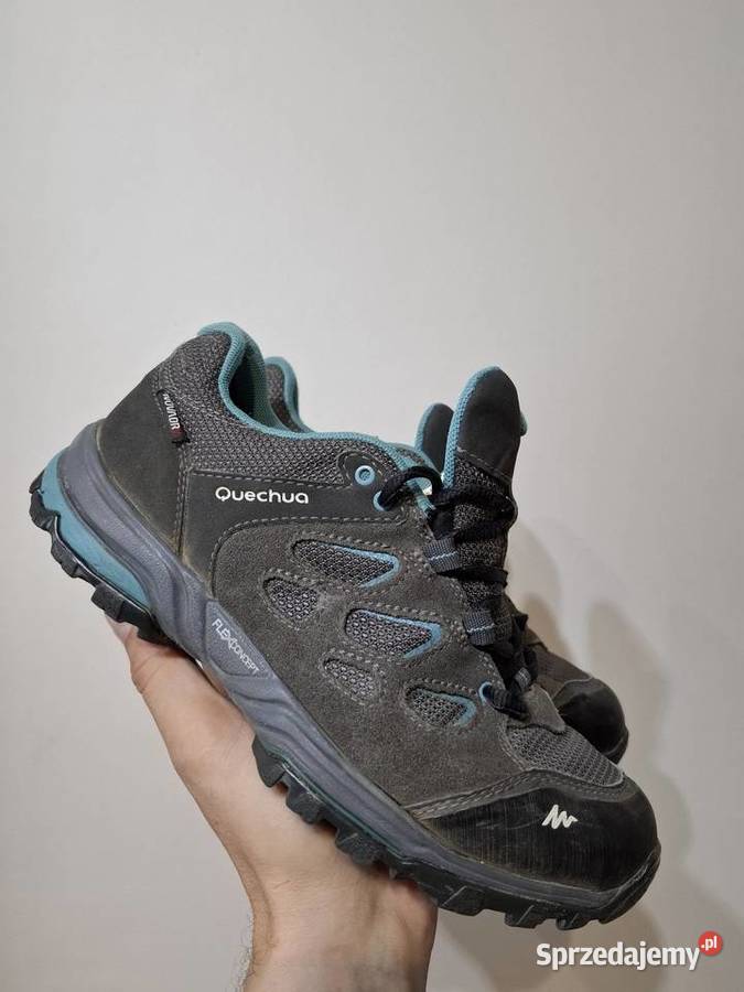 Trekkingowe 37 Quechua buty Decathlon skórzane Kraków