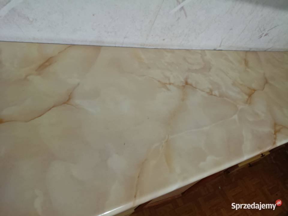 Blat kuchenny laminowany marmur piaskowiec długi