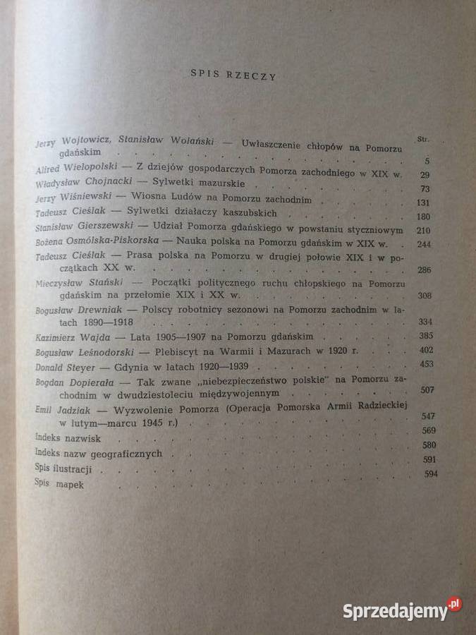 3586 Pomorze Na Progu Dziejów Najnowszych zachodniopomorskie Szczecin sprzedam