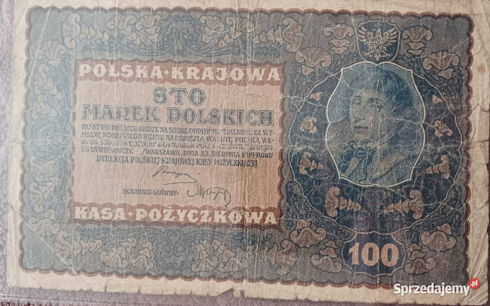 100 Marek Polskich Tadeusz Kościuszko 1917 r IF Konin