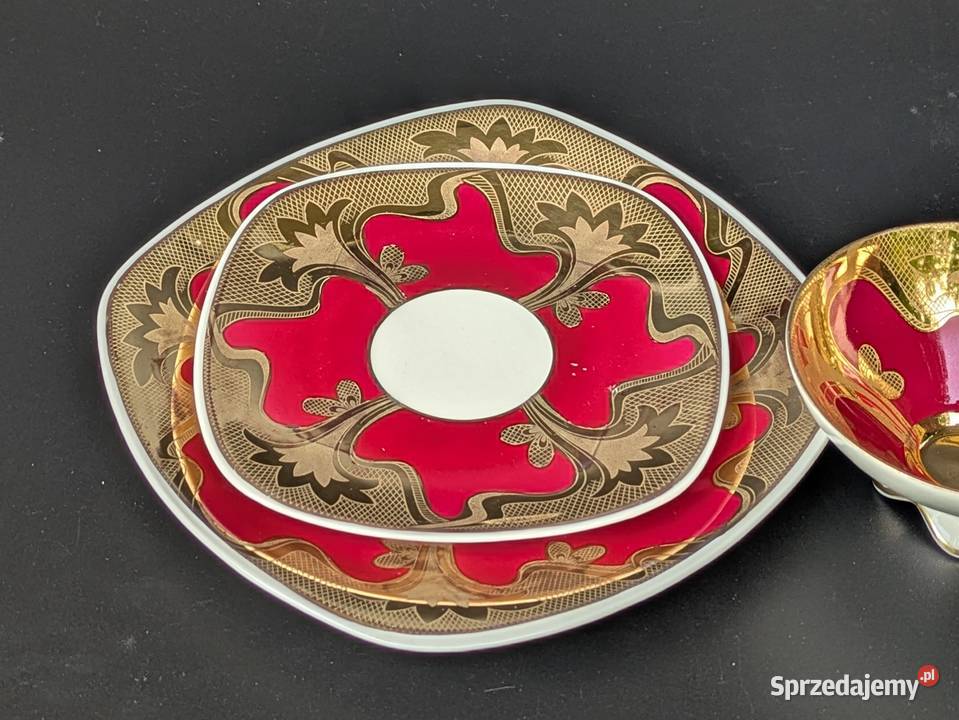 Trio do HerbatyKawy w Stylu Art Deco Bavaria Antyki, Sztuka, Kolekcje Legnica