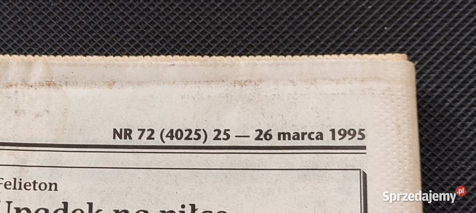 RZECZPOSPOLITA 72 4025 Wyd3 SobNiedz 2526 Pruszków sprzedam