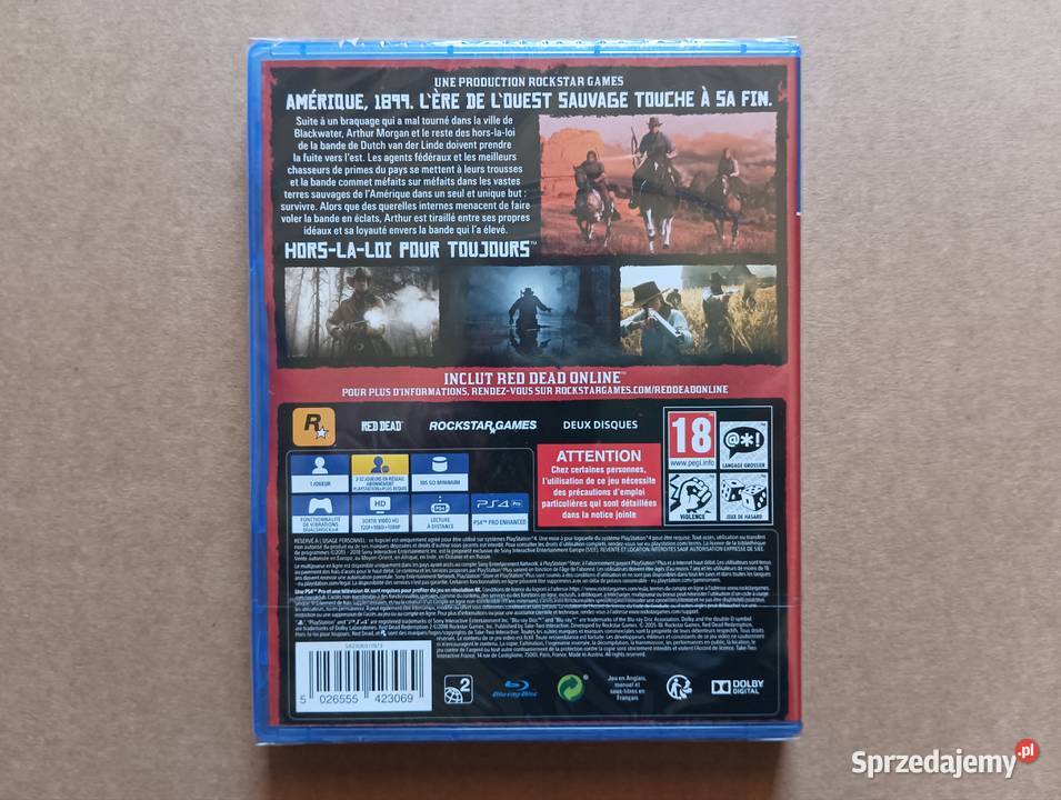 Red Dead Redemption 2 RDR 2 4 na Playstation 4 rpg Gdańsk