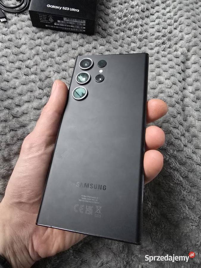 Samsung Galaxy S23 Ultra 512GB Czarny Stan małopolskie Gorlice