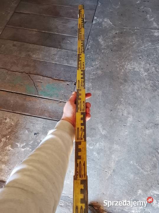 Łata niwelacyjna geodezyjna 2m do niwelator Krasnystaw