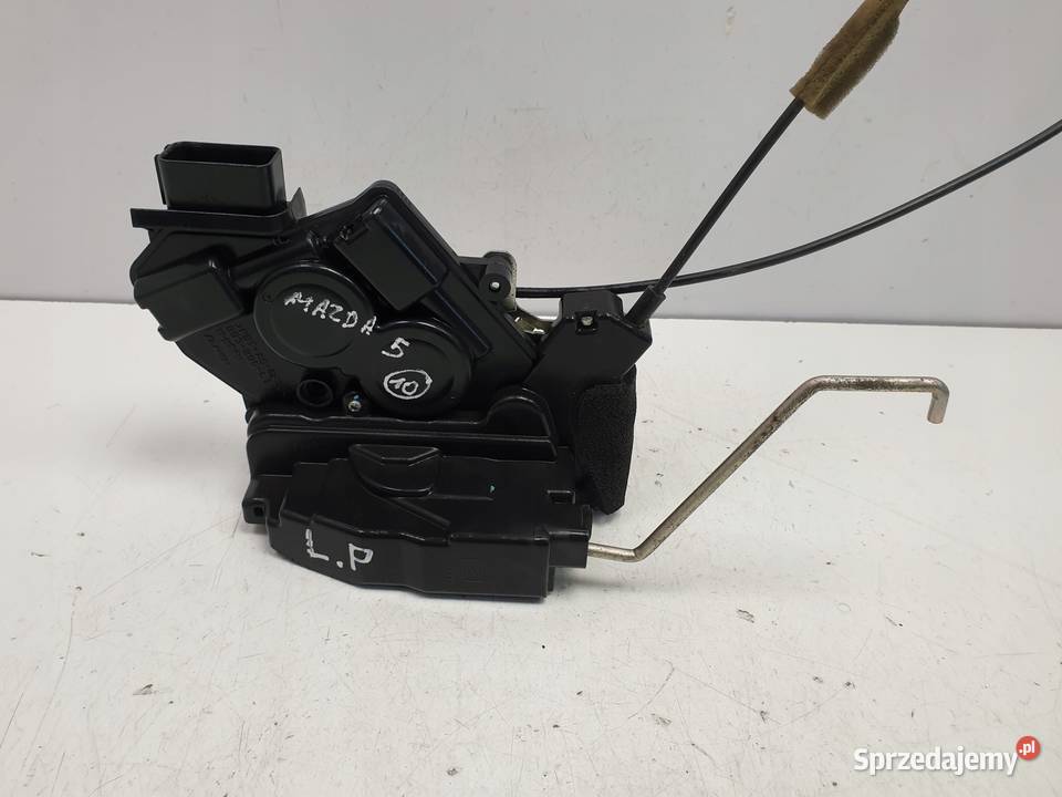 Mazda 5 I ZAMEK DRZWI Lewy przód kierowcy 8 Pin Rudka