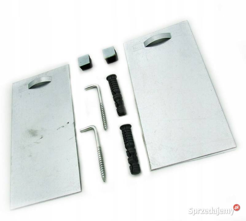 Zawieszki do luster 16 dystanse haki KOMPLET