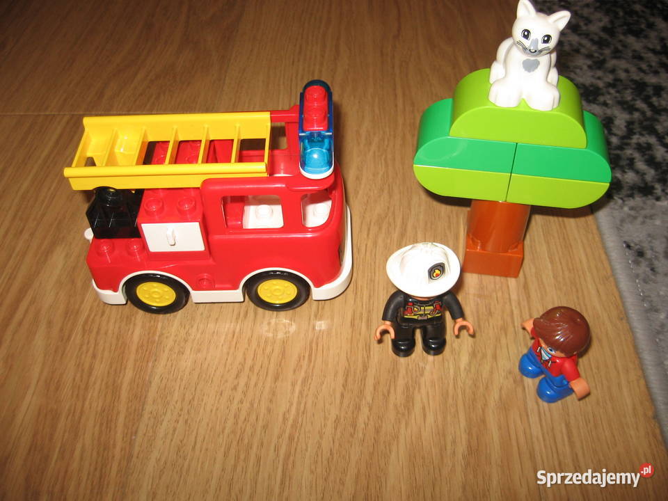 Lego duplo Wóz strażacki 10901 komplet stan Olsztyn sprzedam
