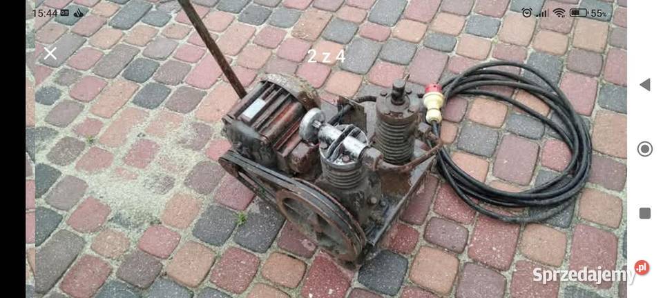 Sprężarka kompresor KP1 1963 sprawny Pozostałe Trzciana
