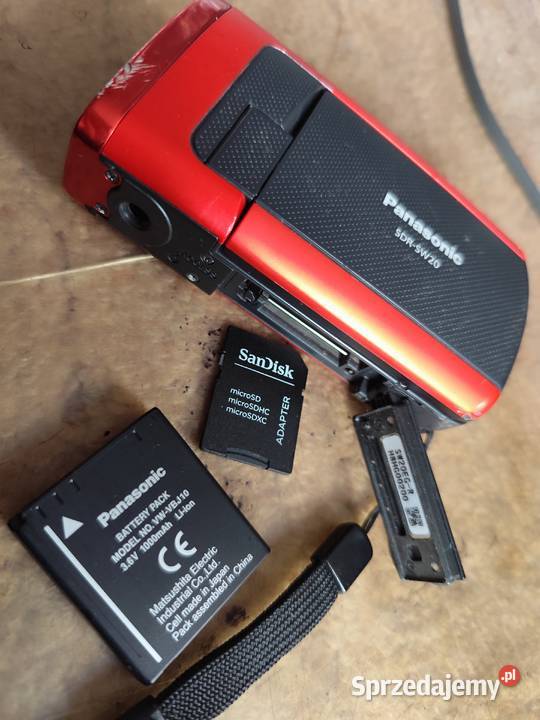 cyfrowa kamera Panasonic SDRSW20 Panasonic Kamery Stargard