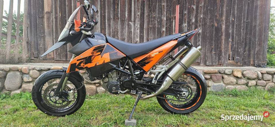 KTM 690 Supermoto podlaskie Lipsk