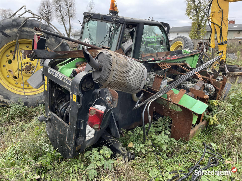 DeutzFahr Agrovector 307 ładowarka części kabina Części i osprzęt rolniczy wielkopolskie Jastrzębniki