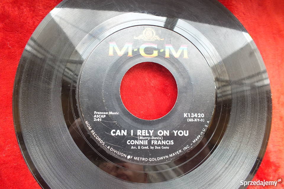 Płyta winylowa szelakowa Connie Francis Mega Żary