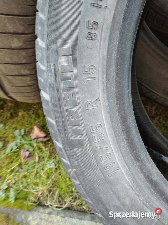 dwie opony Pirelli 1955515 lato 195 Opony Kłodzko