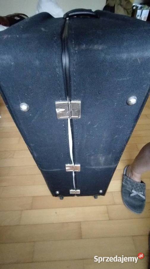 walizka mega duża czarna wojskowa starszego na Poznań sprzedam
