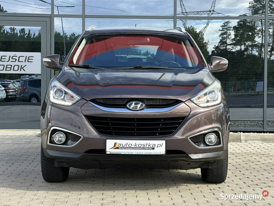Hyundai ix35 Półskóra Grzane fotele Climatronic isofix