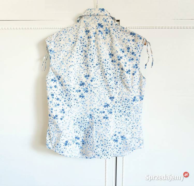 Kwiatowa koszula Armand Thierry L 40 bez rękawów Rozmiar 40(L) Szczecin