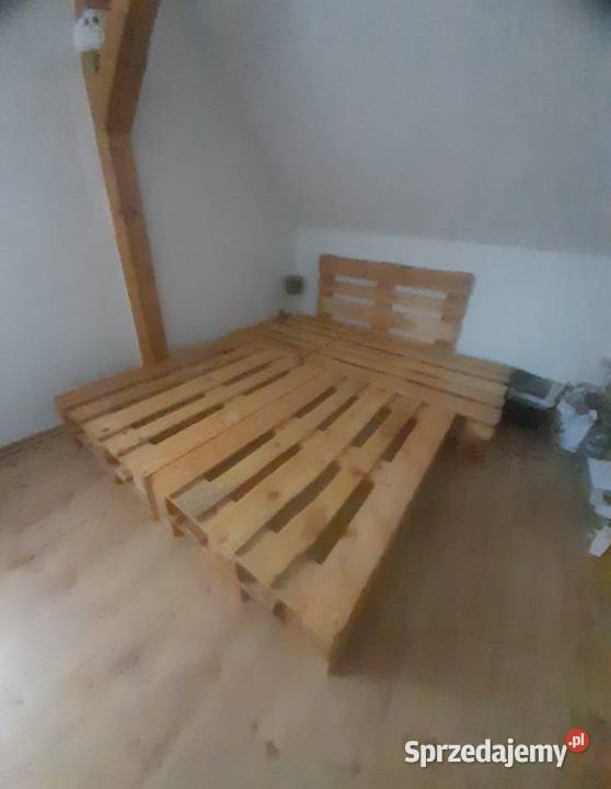 Łóżko z palet 160x200 Karpacz