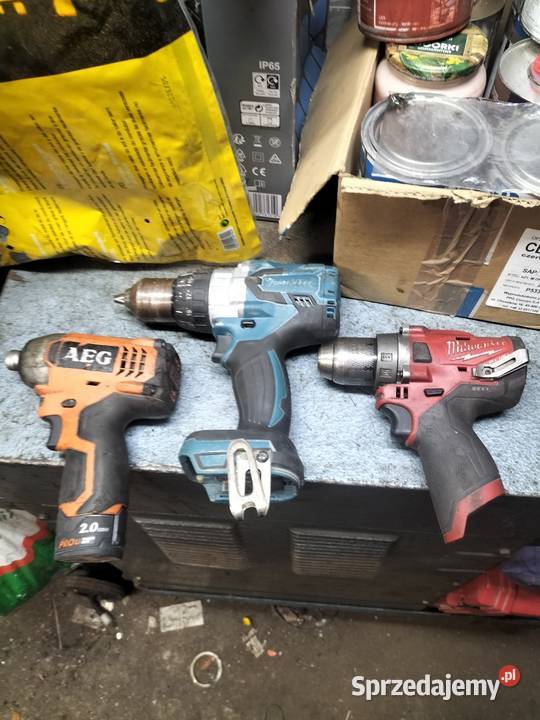Wkrętarka Makita 18v Aeg 12v Milwaukee 12v Bolesławiec