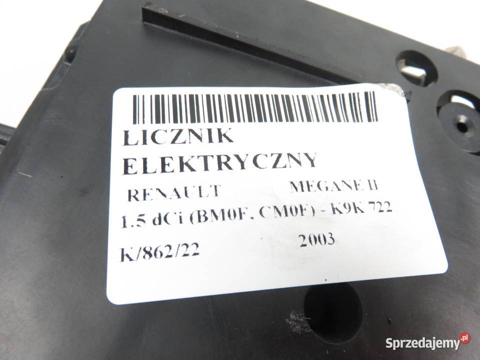LICZNIK RENAULT MEGANE II 15 dCi 8200364588 sprzedam