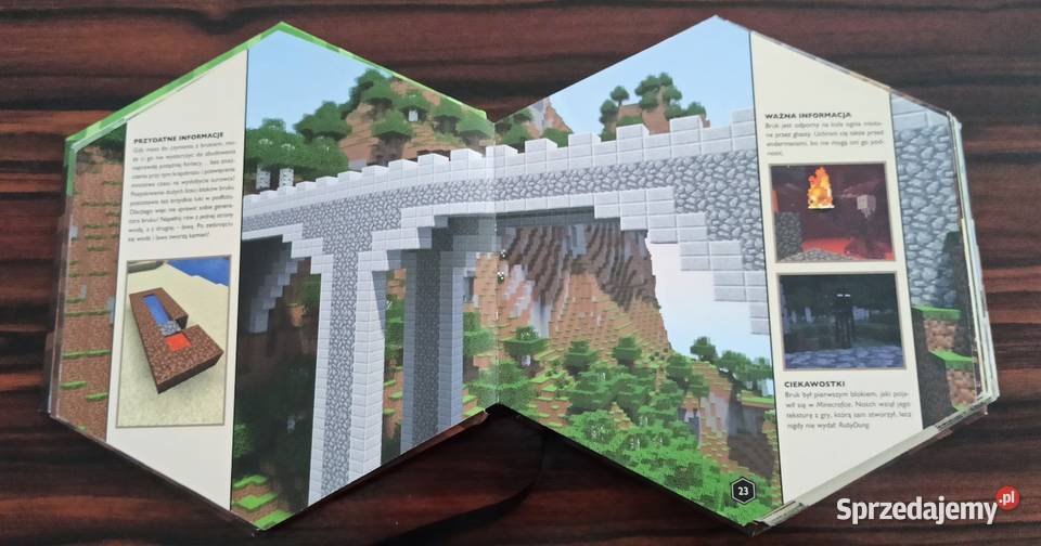 MINECRAFT Mojang Blokopediaksiążka Książki dla dzieci sprzedam