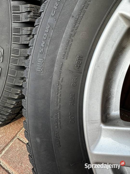 Koła Opony zimowe felgi 16 ENZO 5x1143 21570 r16 Opony i felgi Białystok