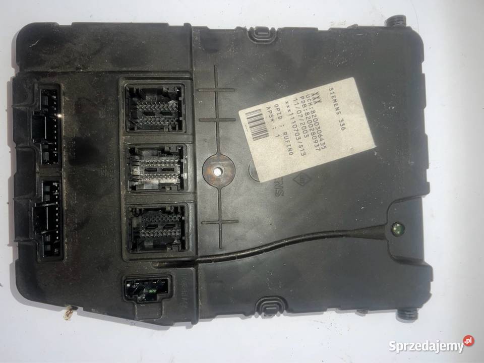 Moduł UCH Renault Megane II 16 16v wielkopolskie Ostrzeszów