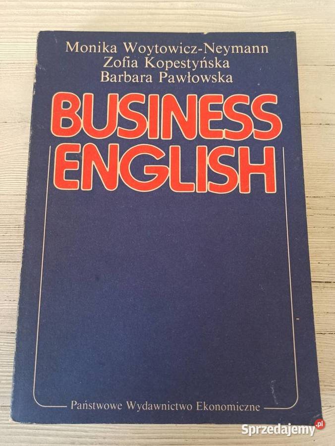 Business English WoytowiczNeymann Kopestyńska śląskie Bielsko-Biała sprzedam