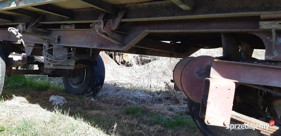 Przyczepa wywrotka HL 8011 zarejestrowana Maszyny rolnicze