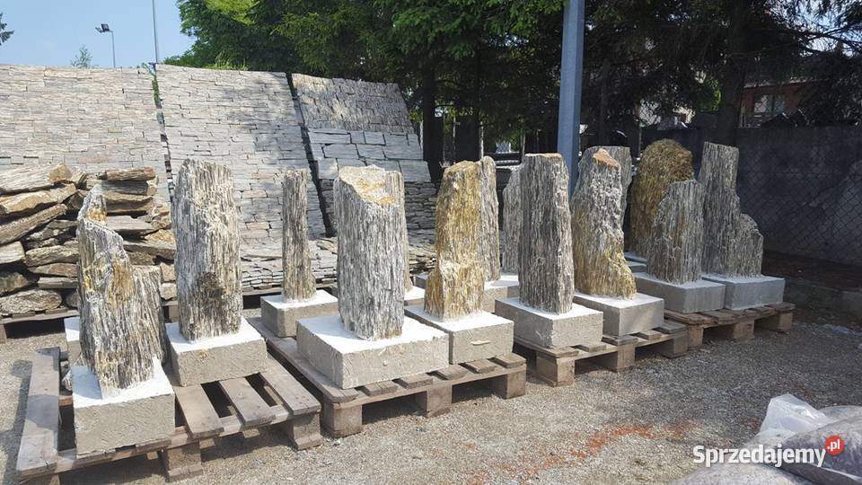 Szpilka głaz ogrodowe szpilki dekoracyjne dolnośląskie Bielawa sprzedam