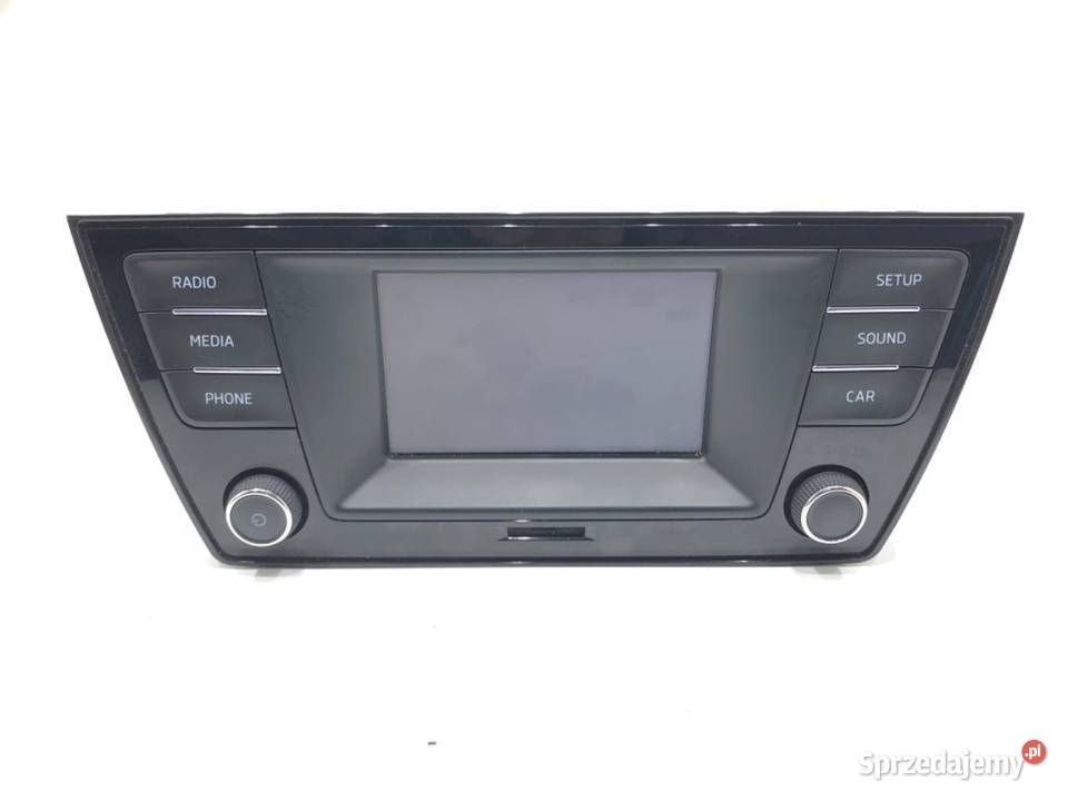 RADIO SKODA FABIA III 6V0035871D ODTWARZACZ