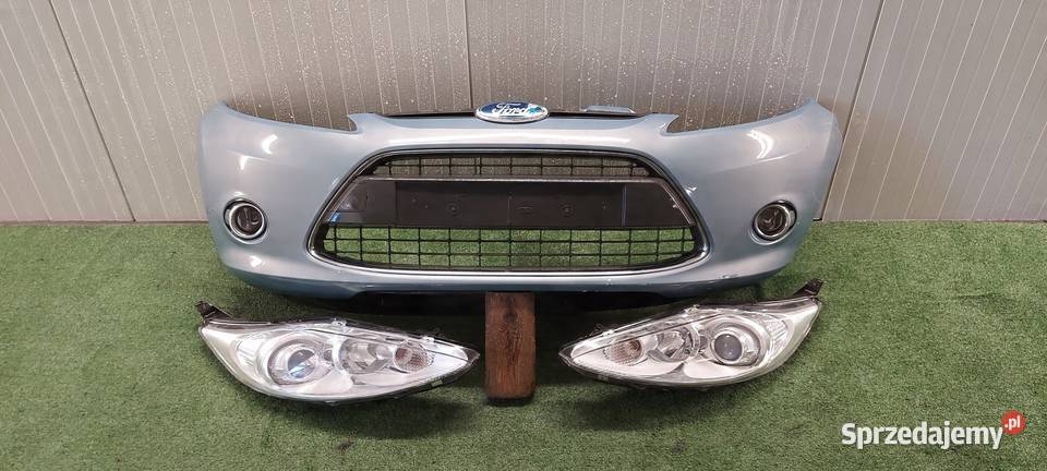 ZDERZAK PRZÓD FORD FIESTA MK7 0813 KOMPLETNY LAK Międzychód sprzedam