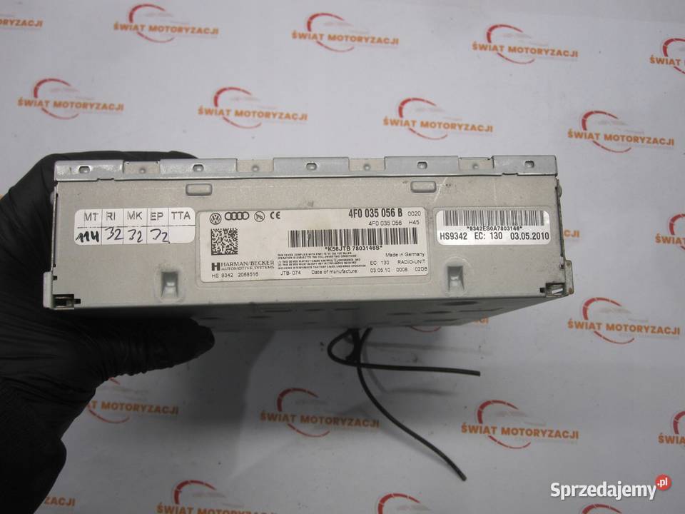 AUDI A5 20 B 10r tuner wzmacniacz radia