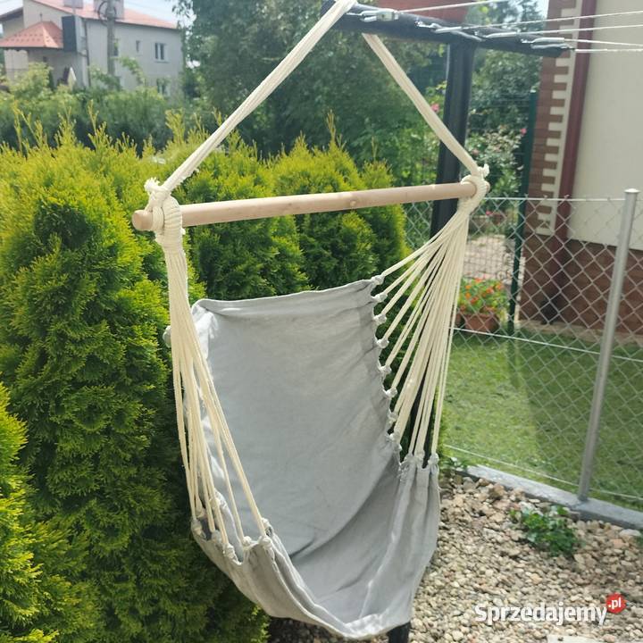 Hamak ogrodowy tarasowy szary Rzeszów