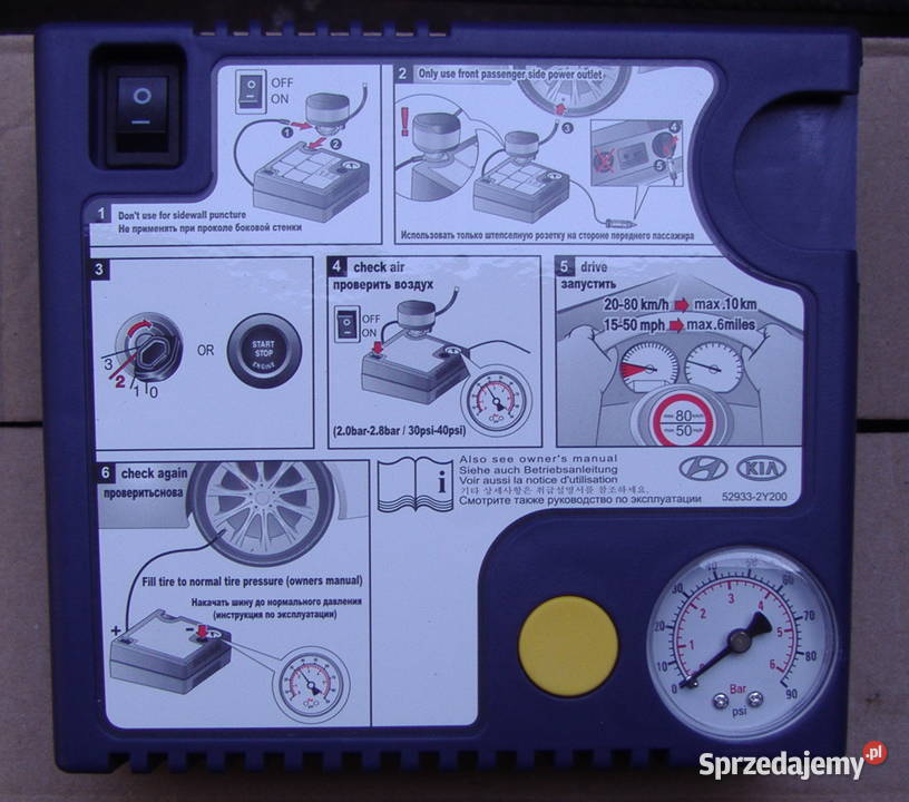 HYUNDAI KIA POMPKA KOPRESOR DO KÓŁ 529332Y200 Pozostałe Katowice