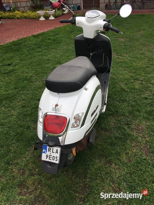 Skuter vendetta 50 biała
