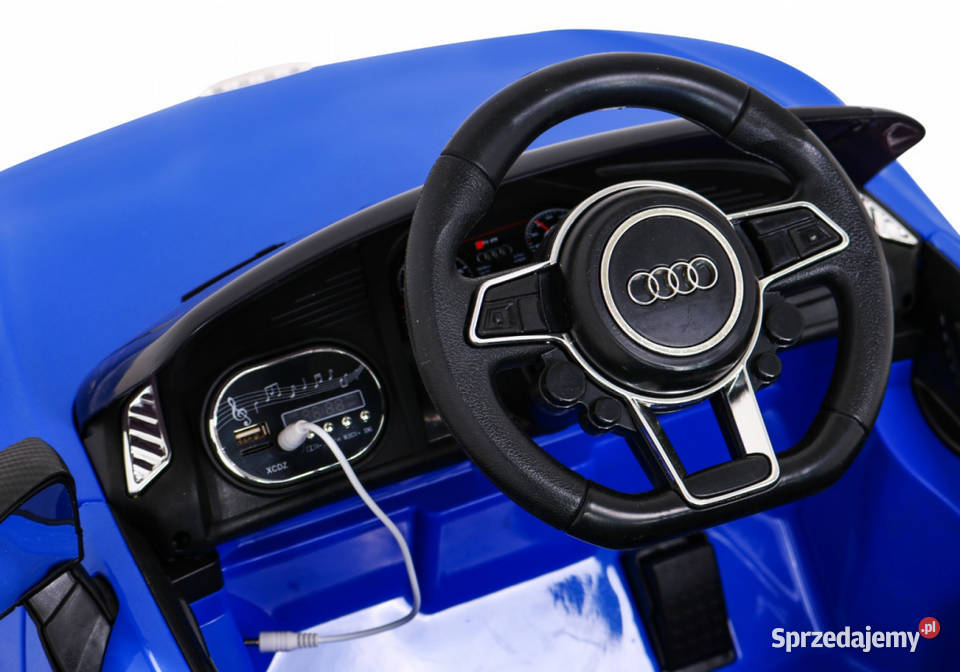 Audi R8 na akumulator dzieci Niebieski auto na świętokrzyskie Łopuszno