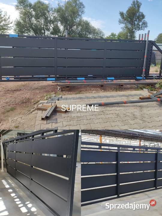 10 PROMOCJA Brama przesuwna ocynkowana ogniowo i Tarczyn