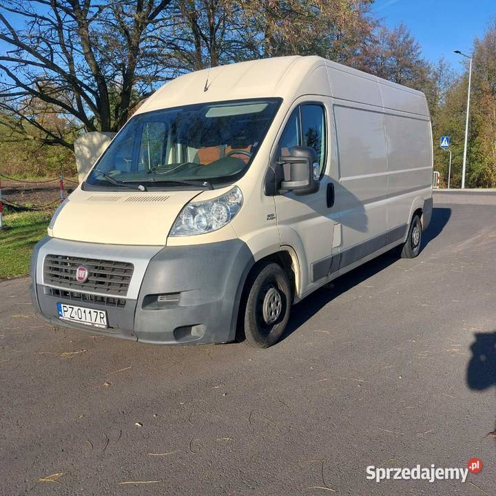Fiat Ducato z zabudową łóżko tv kuchnia Wronki sprzedam